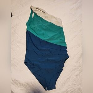 Summersalt The Long Torso Sidestrok 8LT, Seaweed & Seaglass & White Sand